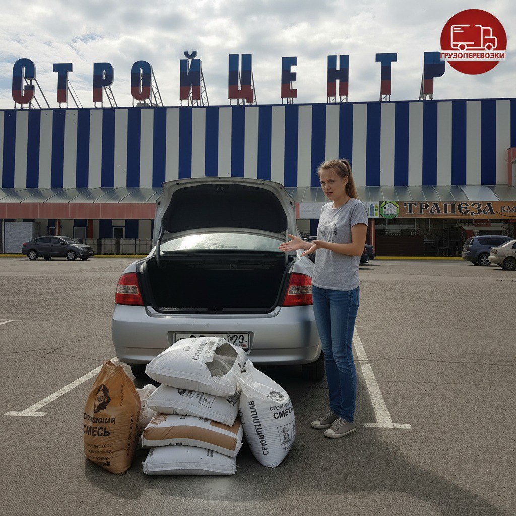 Стройматериалы не влезают в машину? Помощь! image preview