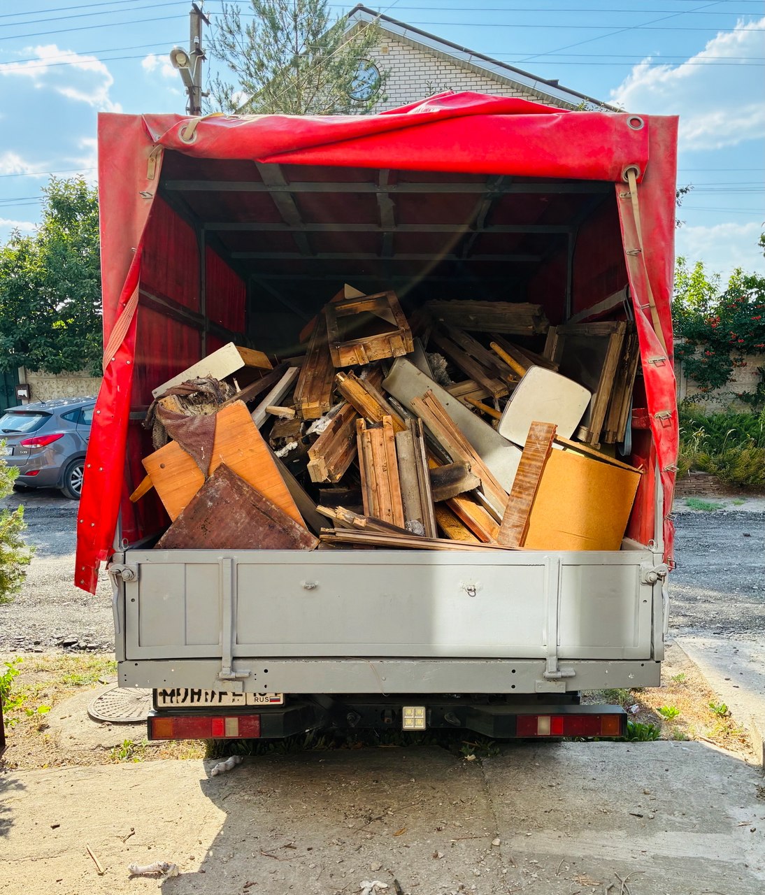 Вывоз хлама: С трудом вместили весь объем❗ image preview
